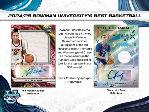 2024-25 Bowman University Best Basketball Hobby Box