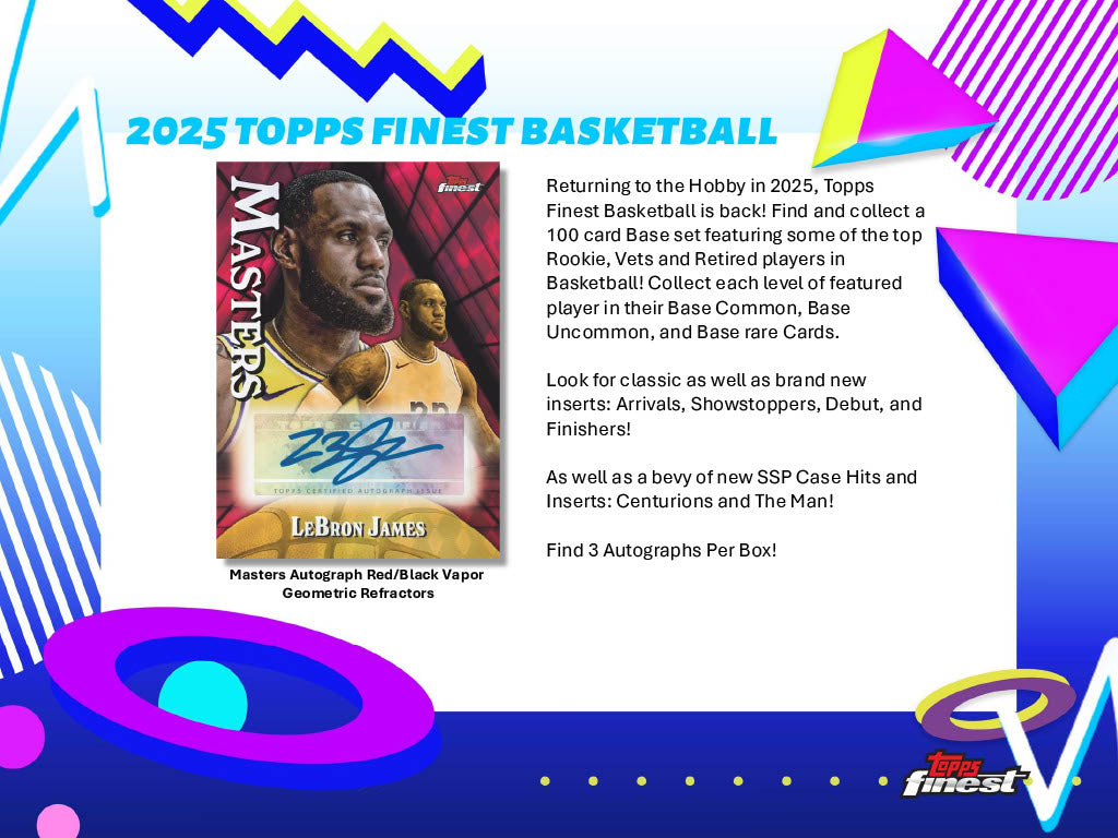 2024-25 Topps Finest Basketball Breaker Delight 8-Box Case