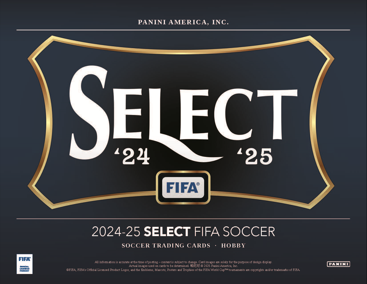 2024-25 Panini Select FIFA Soccer Hobby Box