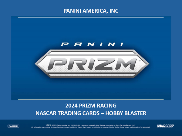 2024 Panini Prizm Racing Hobby Blaster 20-Box Case
