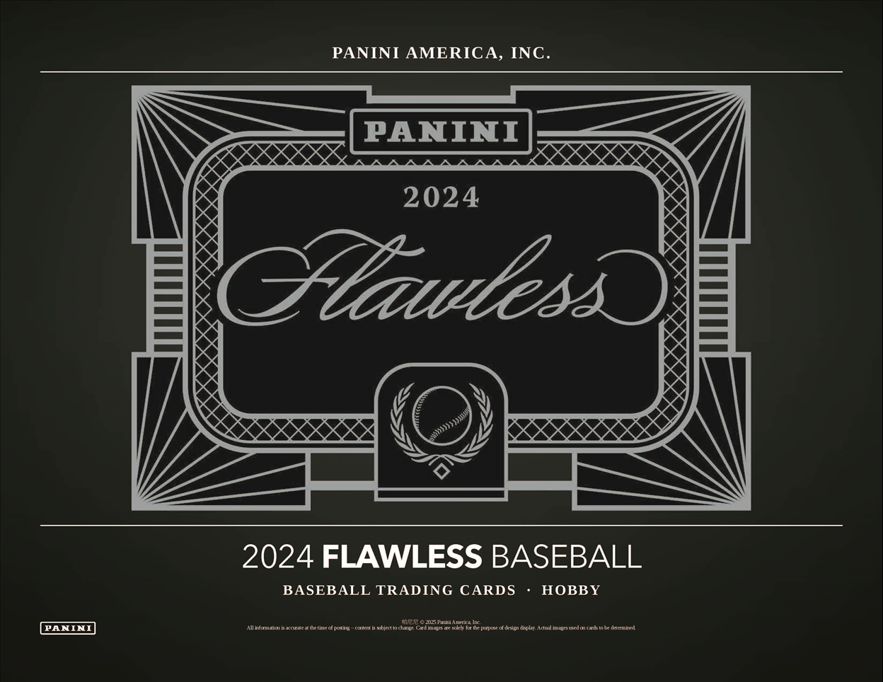 2024 Panini Flawless Baseball Hobby 2-Box Case