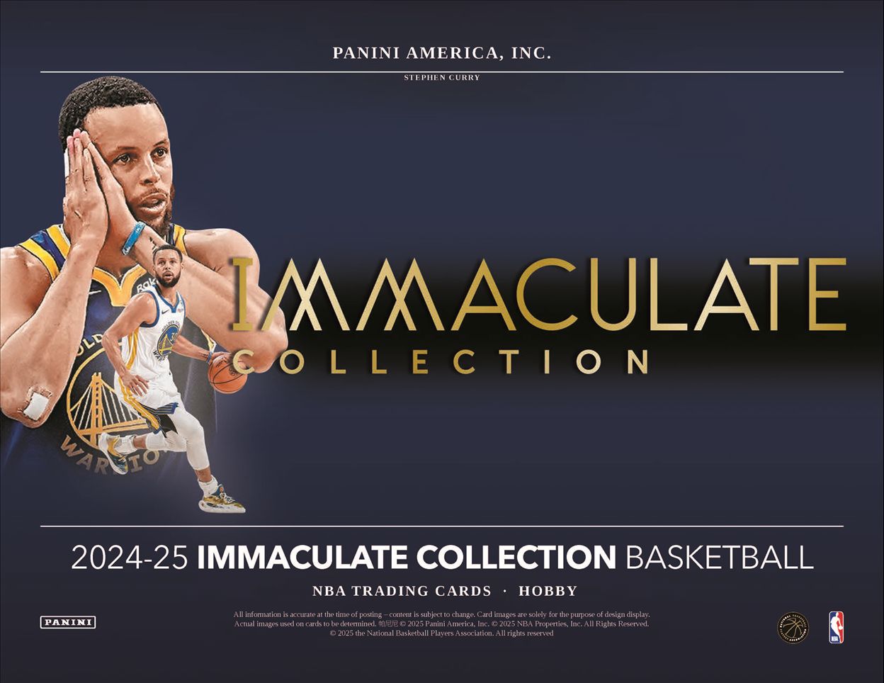 2024-25 Panini Immaculate Hobby 5-Box Case