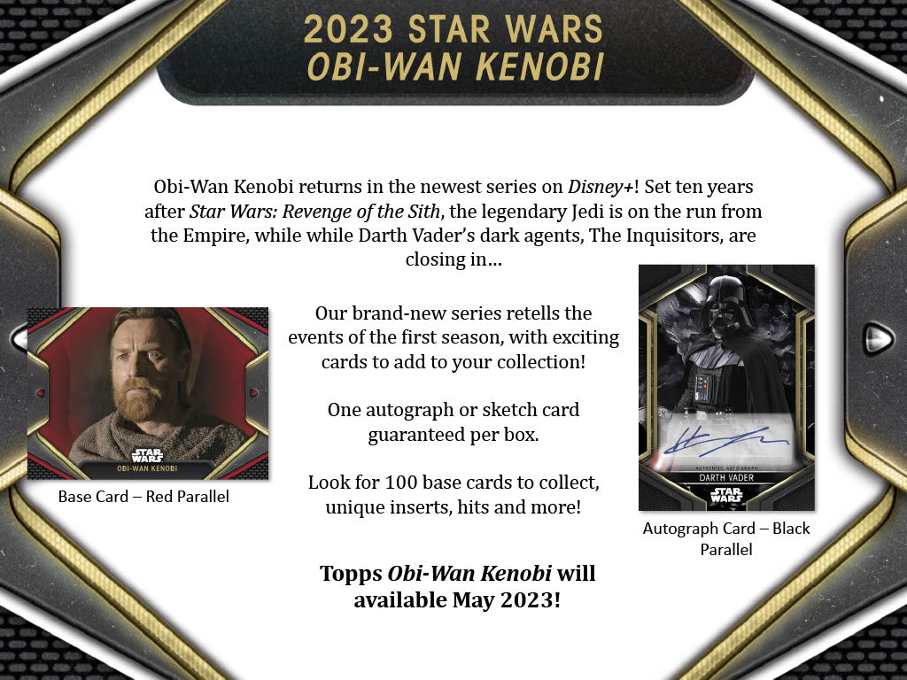 2023 Star Wars Obi Wan Kenobi Hobby Box