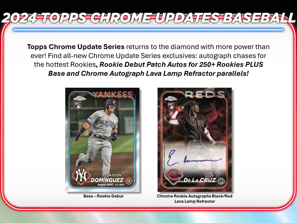 2024 Topps Chrome Update Series Hobby Box