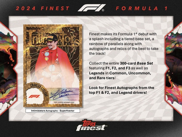 2024 Topps Finest F1 Hobby Box