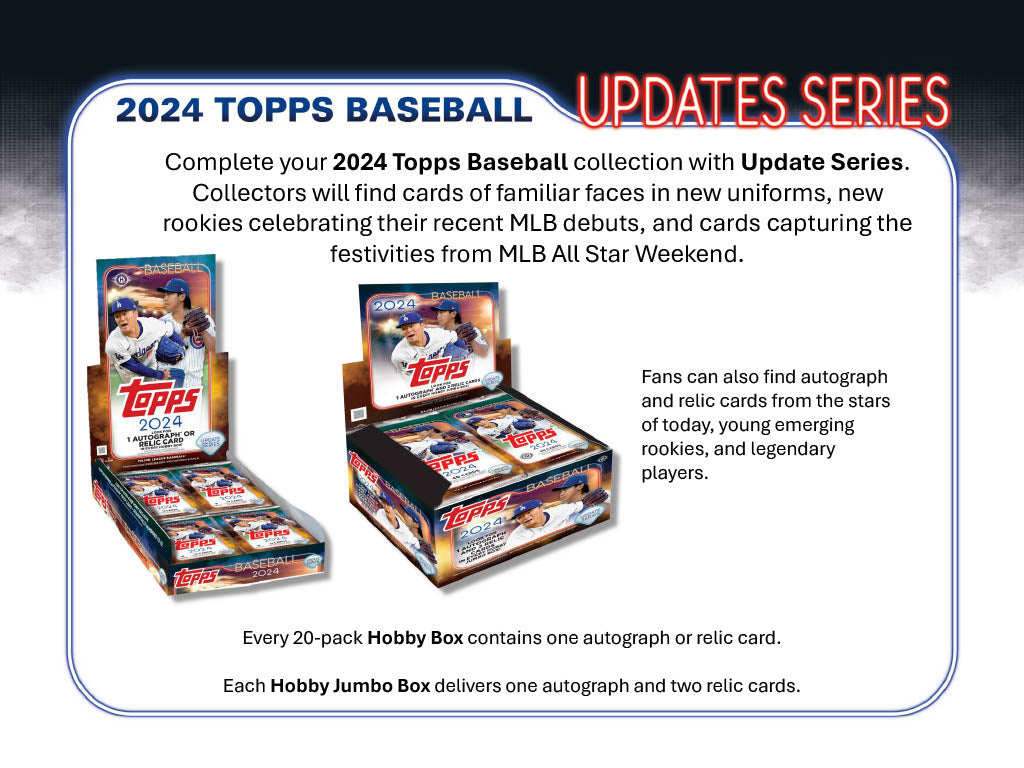 2024 Topps Update Series Jumbo Box