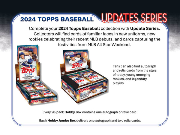2024 Topps Update Series Jumbo Box