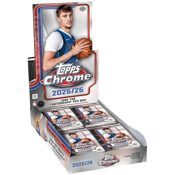 2025-26 Topps Chrome Basketball Hobby Box
