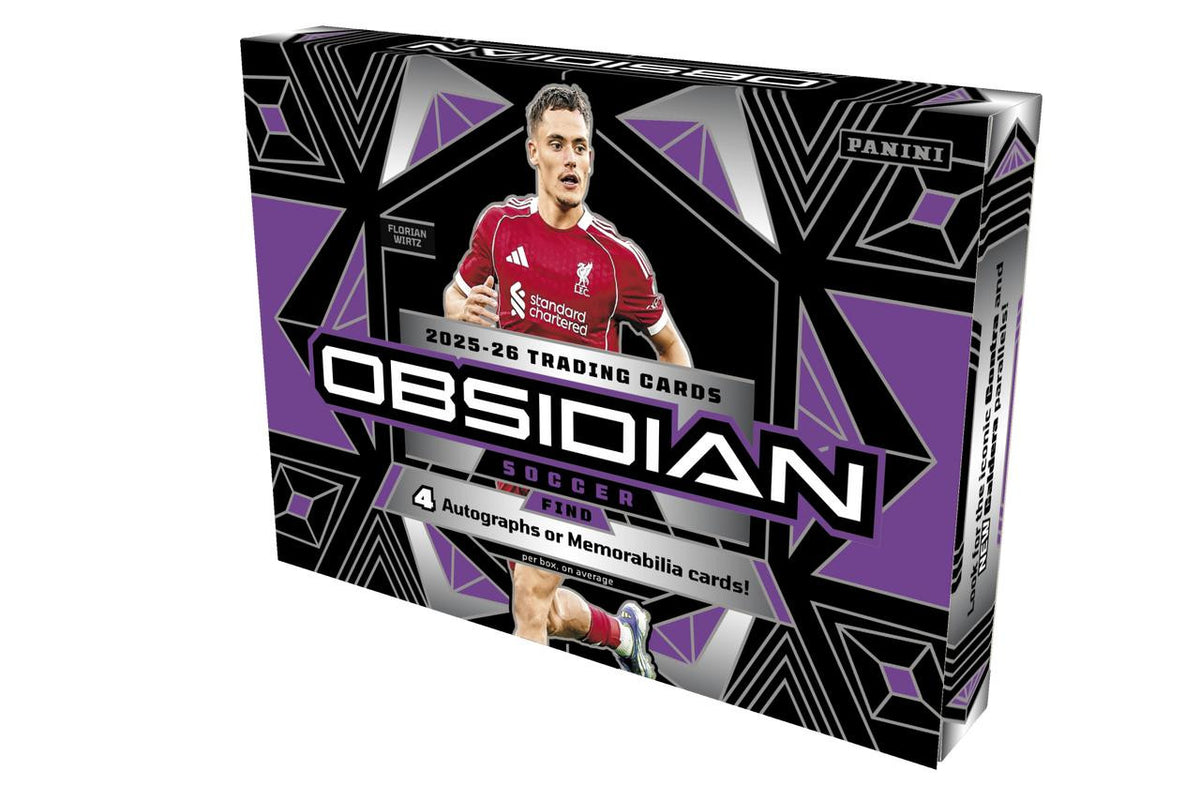 廃盤　ブダペスト・フィルBOX（22CD）サッカーニ＆ブダペスト・フィル 2025-26 Panini Obsidian Soccer Hobby Box – Hit Kings Sports Cards