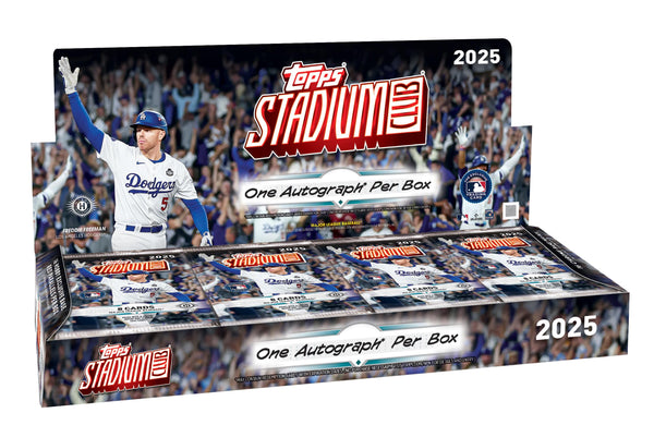 2025 Topps Stadium Club Baseball Hobby 16-Box Case