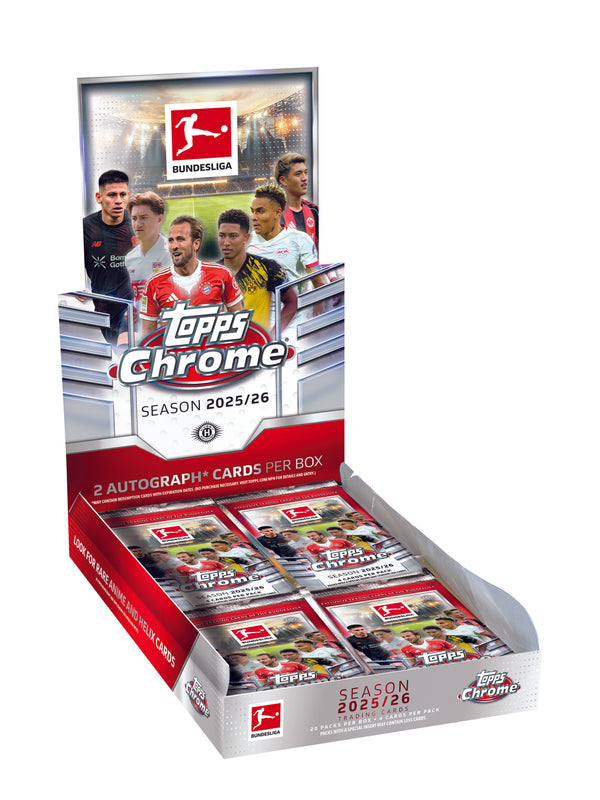 2025/26 Topps Chrome Bundesliga Soccer Hobby Box