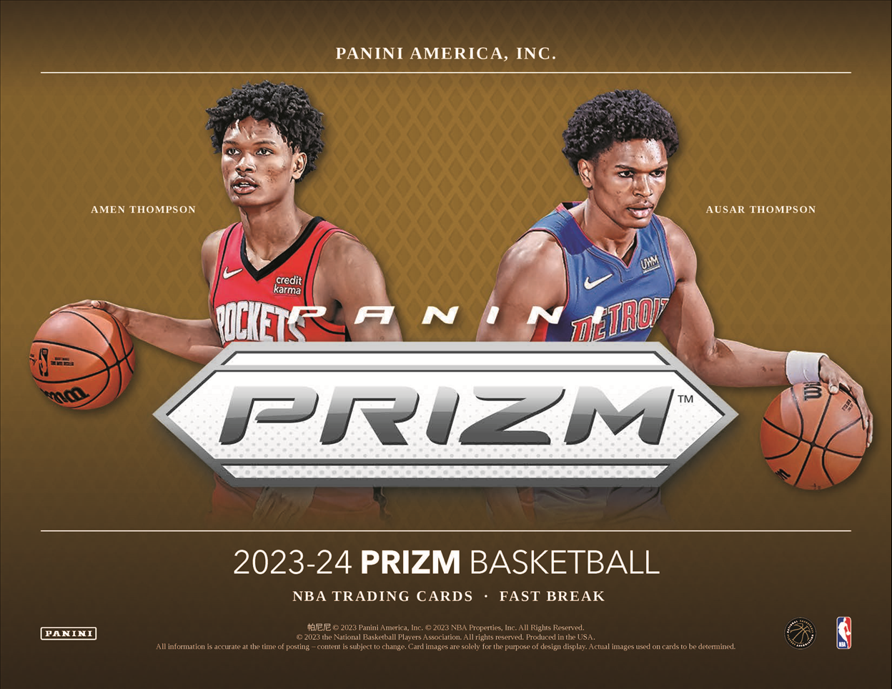 2023-24 Panini Prizm Fast Break Basketball Box