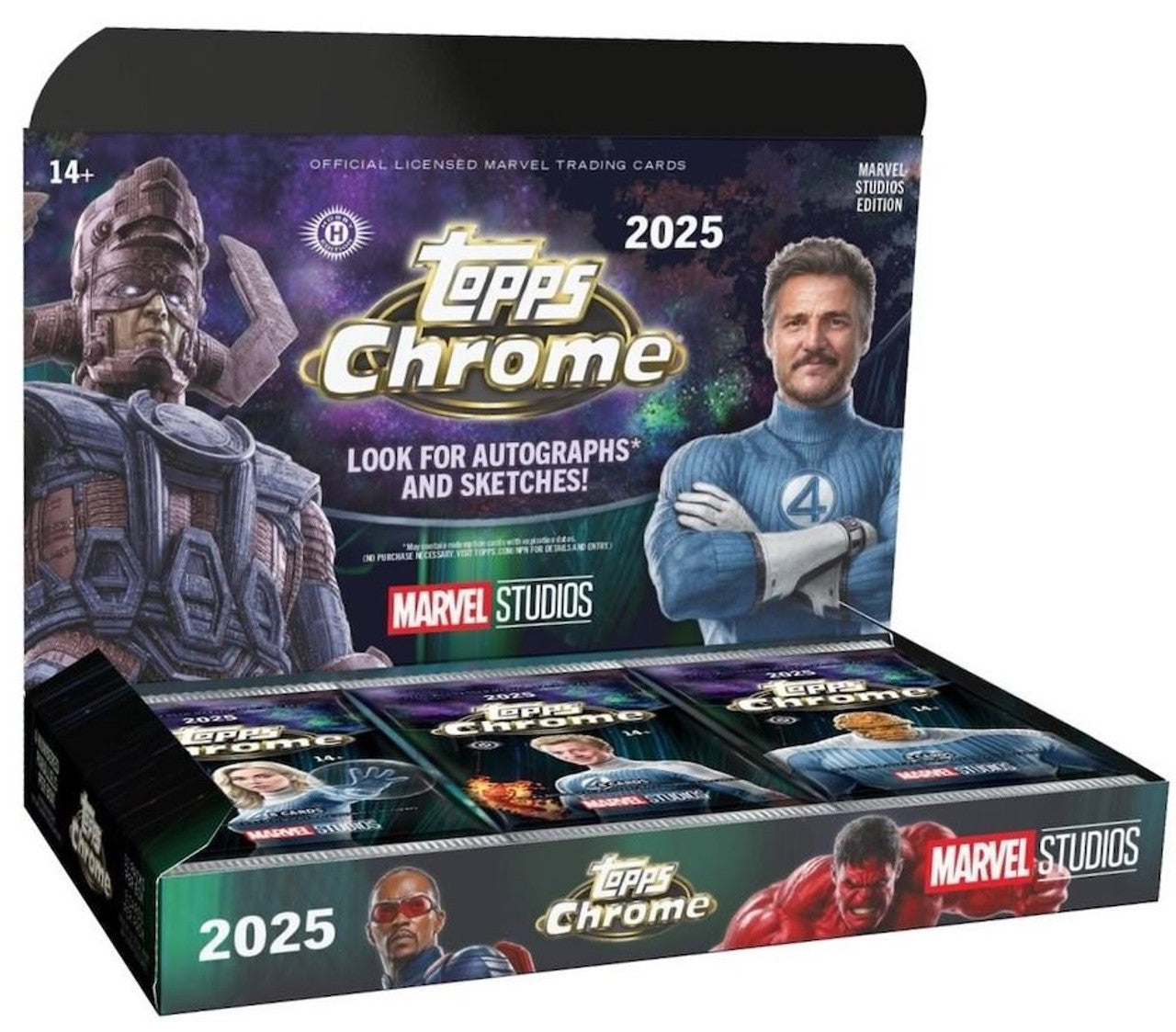 2025 Topps Marvel Studios Chrome Breaker Delight 6-Box Case