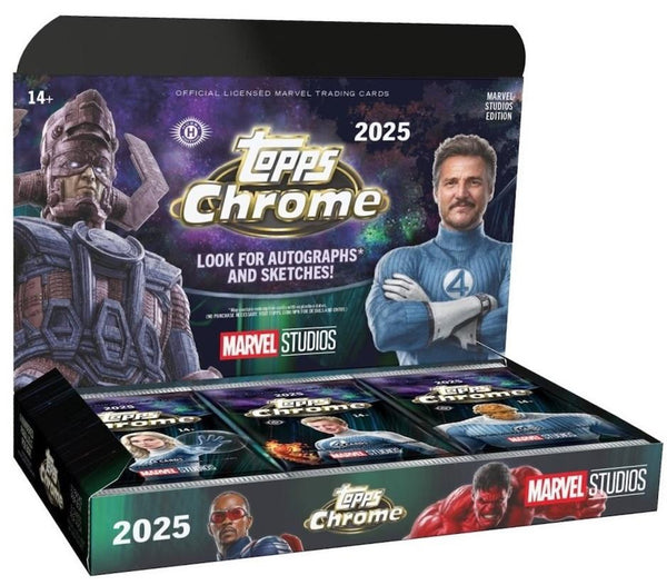 2025 Topps Marvel Studios Chrome Breaker Delight 6-Box Case