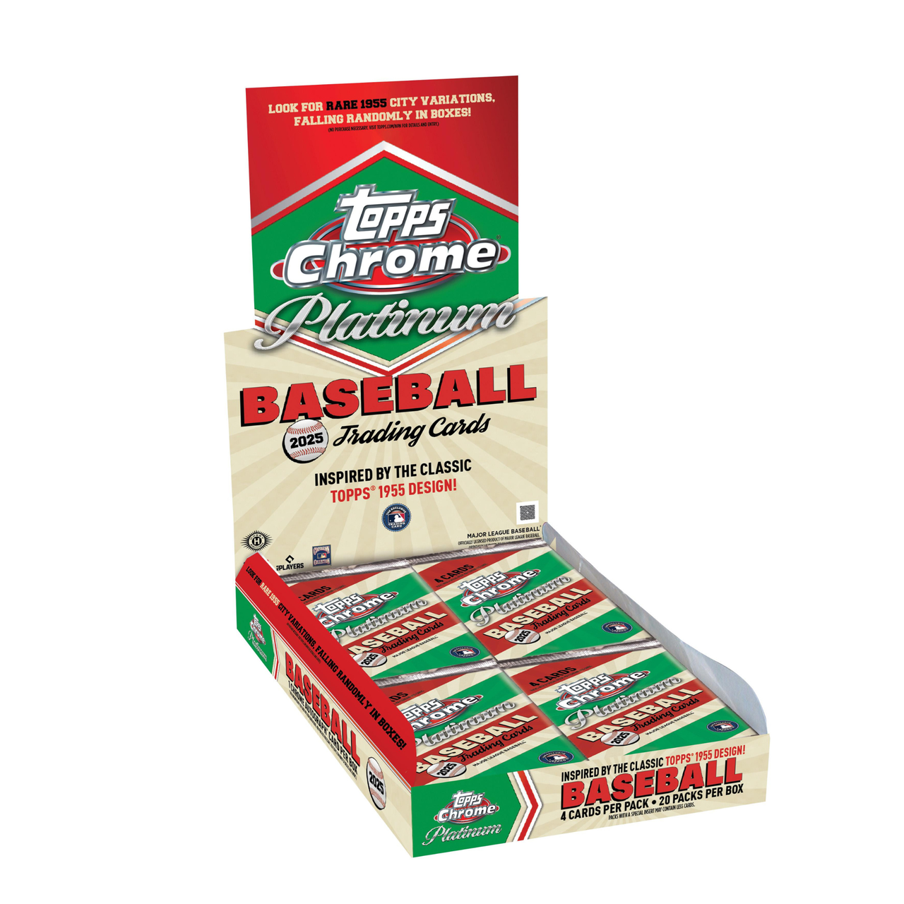 2025 Topps Chrome Platinum Anniversary Baseball Hobby Box
