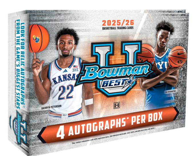 2025-26 Bowman University Best Basketball Hobby Box
