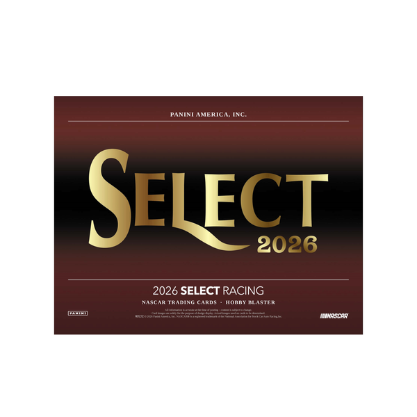 2026 Panini Select NASCAR Racing Hobby Blaster 20-Box Case