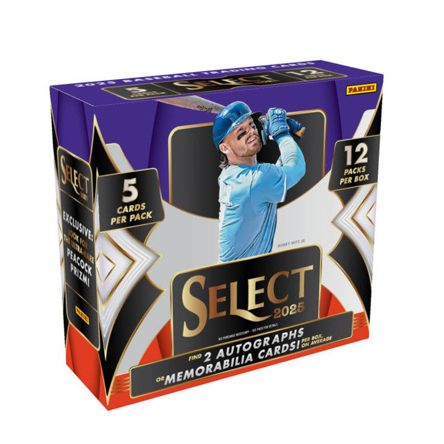 2025 Panini Select Baseball Hobby Box