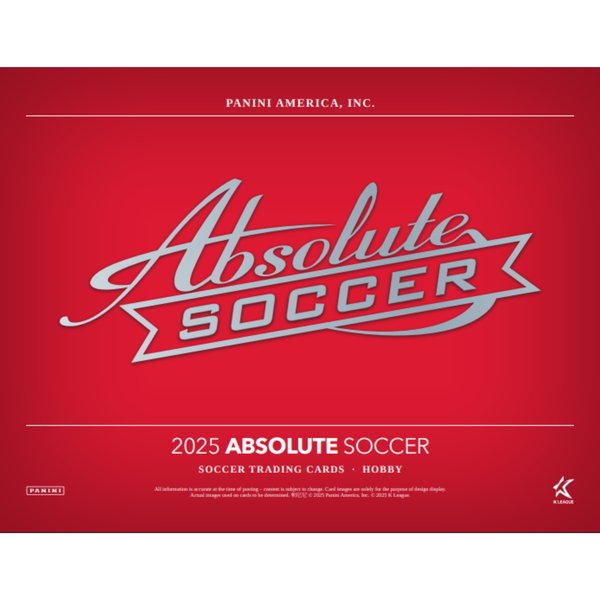 2025 Panini Absolute K-League Soccer Hobby 12-Box Case