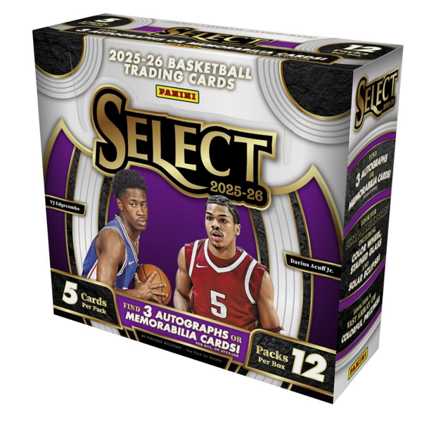 2025-26 Panini Select Basketball Hobby Box