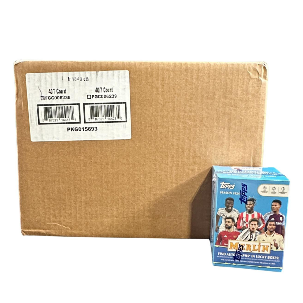 2024/25 Topps Merlin UEFA Champions League Blaster 40-Box Case