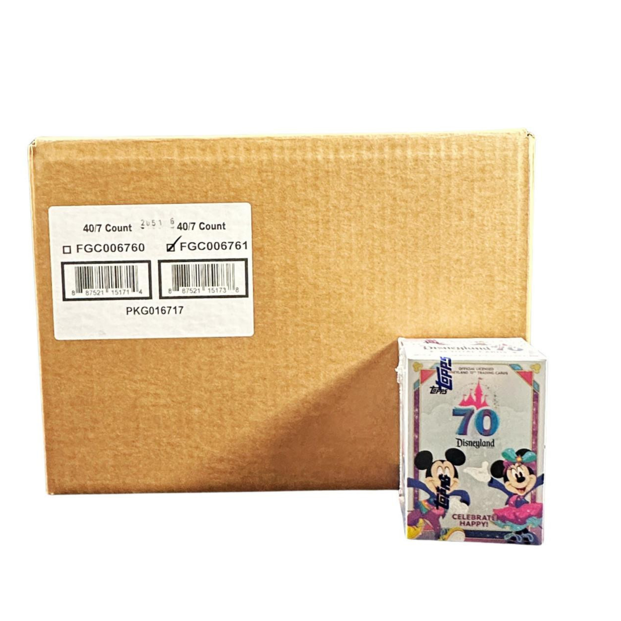 2025 Topps Disneyland 70th Anniversary Blaster 40-Box Case