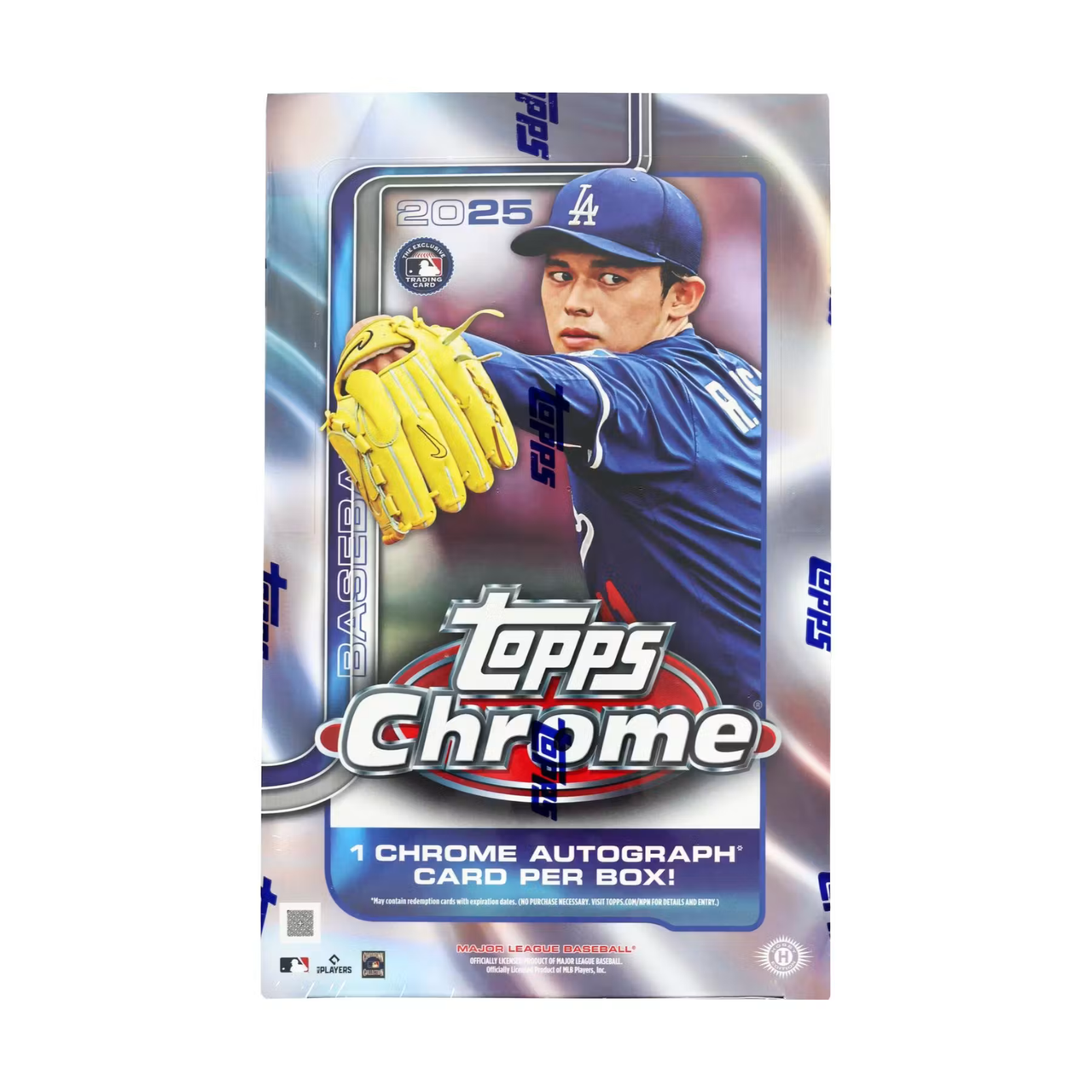 2025 Topps Chrome Baseball Hobby 12-Box Case
