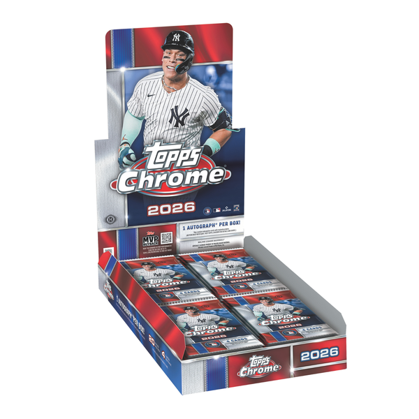 2026 Topps Chrome Baseball Hobby Box