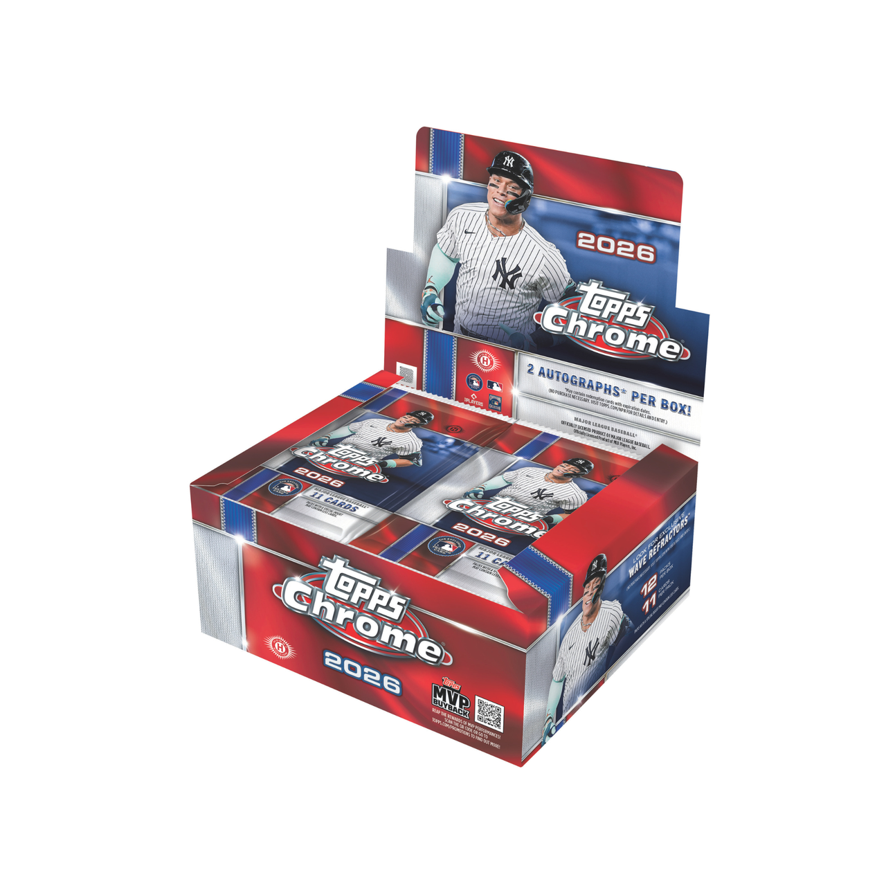 2026 Topps Chrome Baseball Jumbo Box