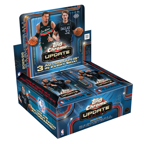 2025-26 Topps Chrome Update Basketball Jumbo Box – Hit Kings