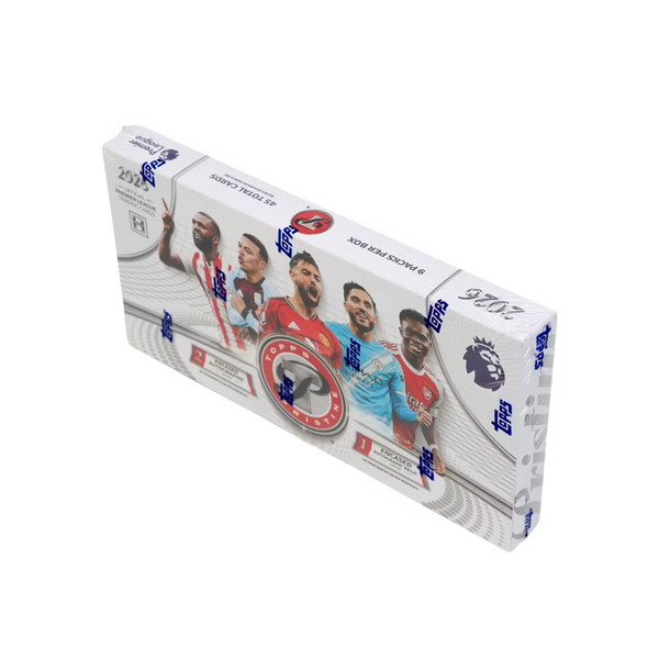 Topps Premier League 2026 Premium – Boîte de boosters (10 cartes par p Topps Premier League 2026 Premium – Boîte de boosters (10 cartes par p