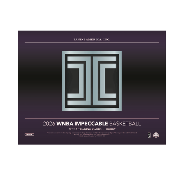 2026 Panini Impeccable WNBA Basketball Hobby 3-Box Case