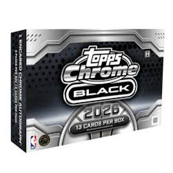 2025-26 Topps Chrome Black Basketball Hobby Box