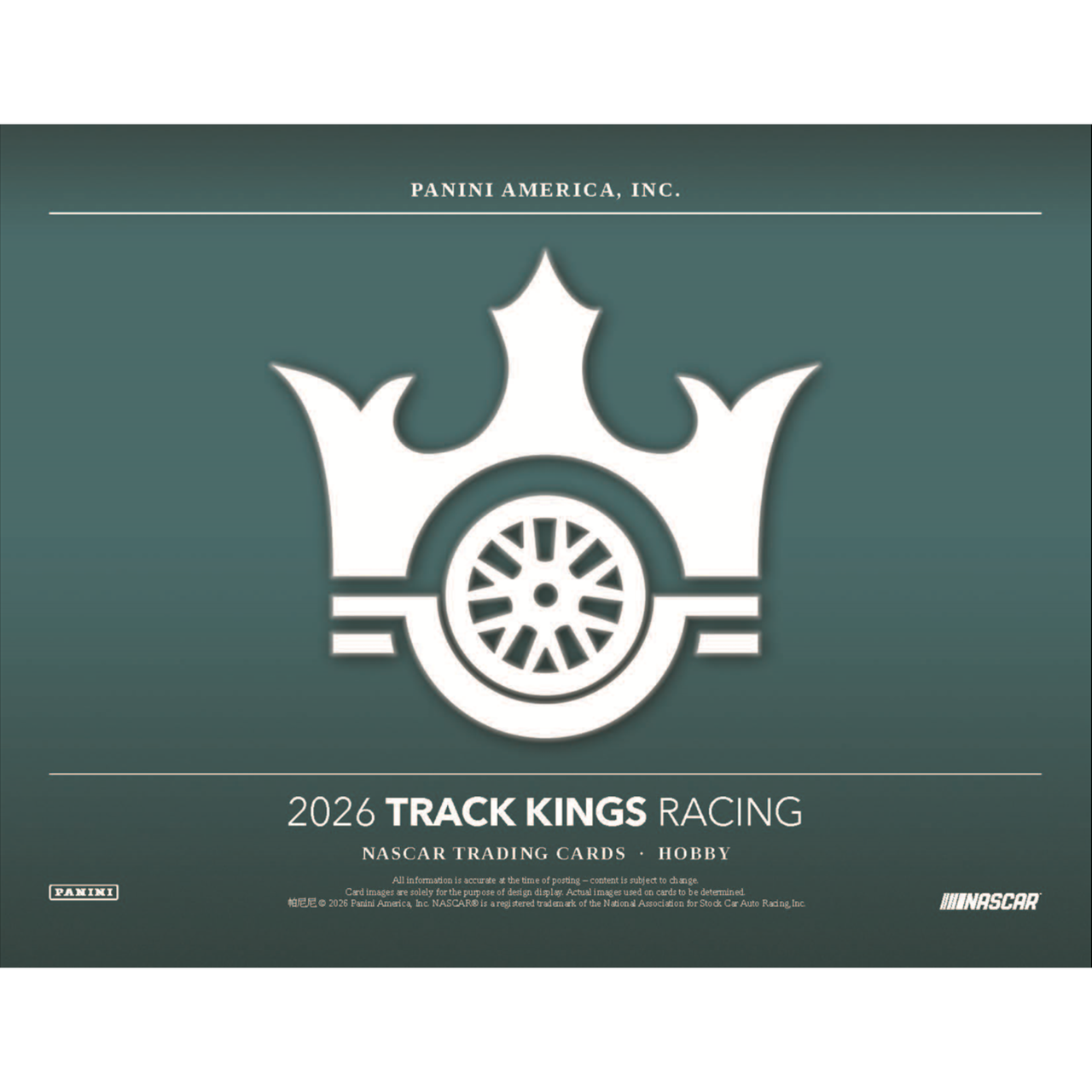 2026 Panini Track Kings Racing Hobby Box