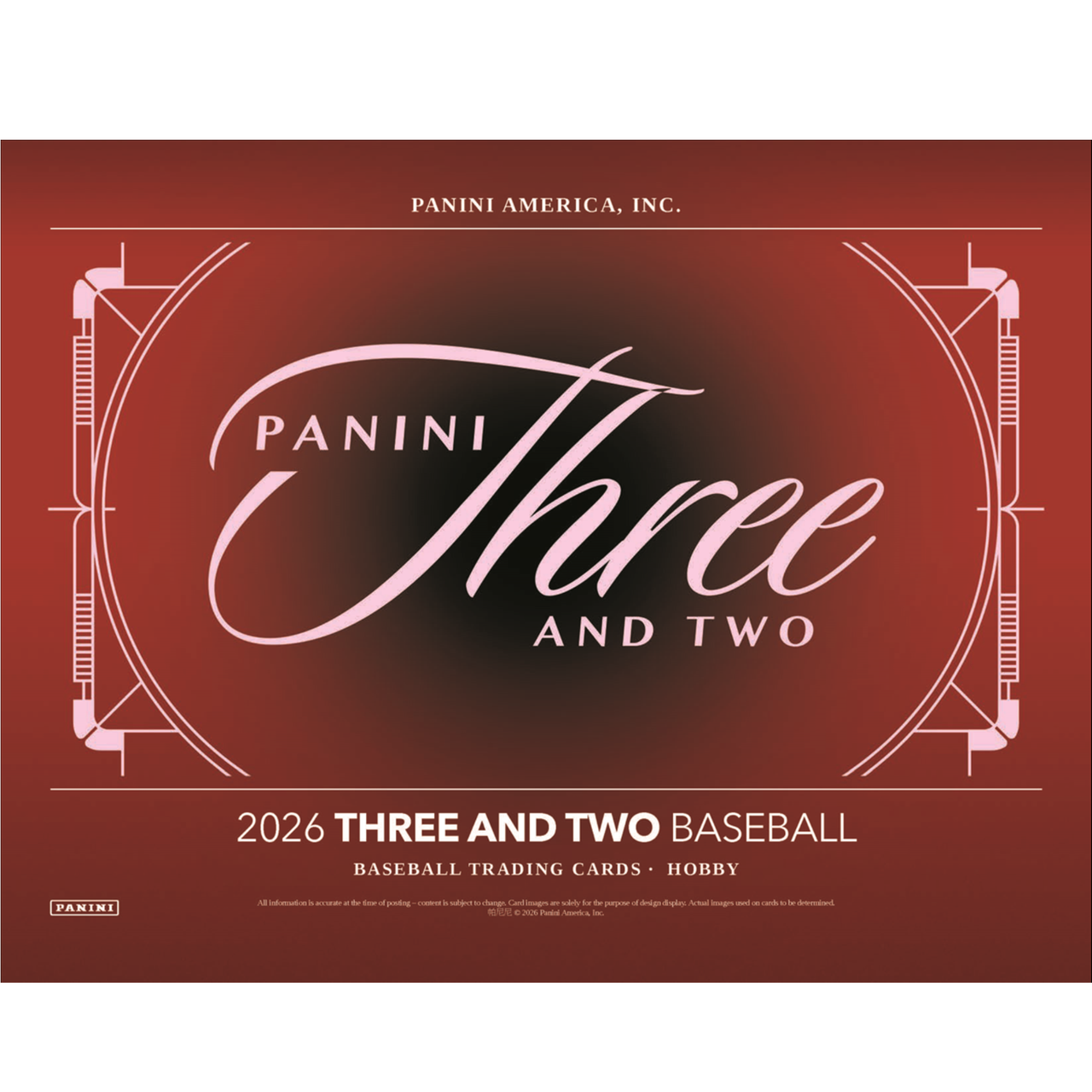 2026 Panini Three & Two Baseball Hobby Box