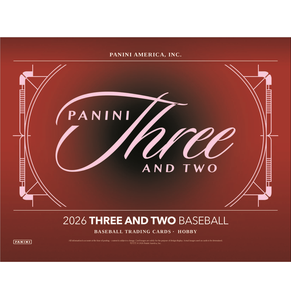 2026 Panini Three & Two Baseball Hobby Box