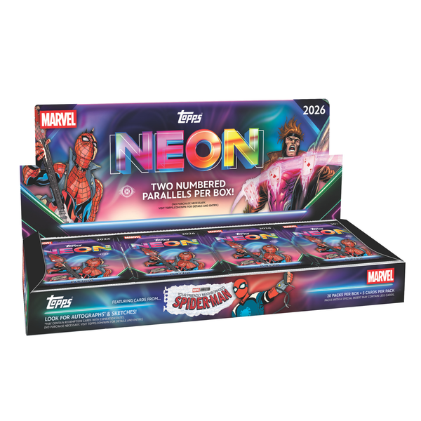 2026 Topps Marvel Neon Hobby Box