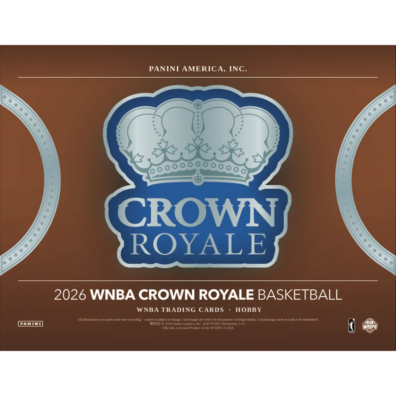2026 Panini Crown Royale WNBA Basketball Hobby 16-Box Case