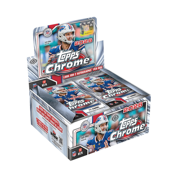 2026 Topps Chrome Football Jumbo Box