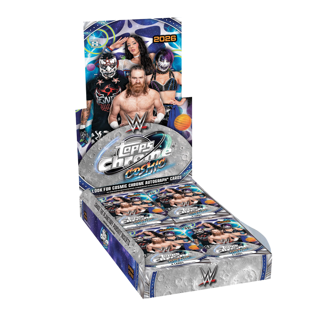 2026 Topps Cosmic Chrome WWE Hobby Box