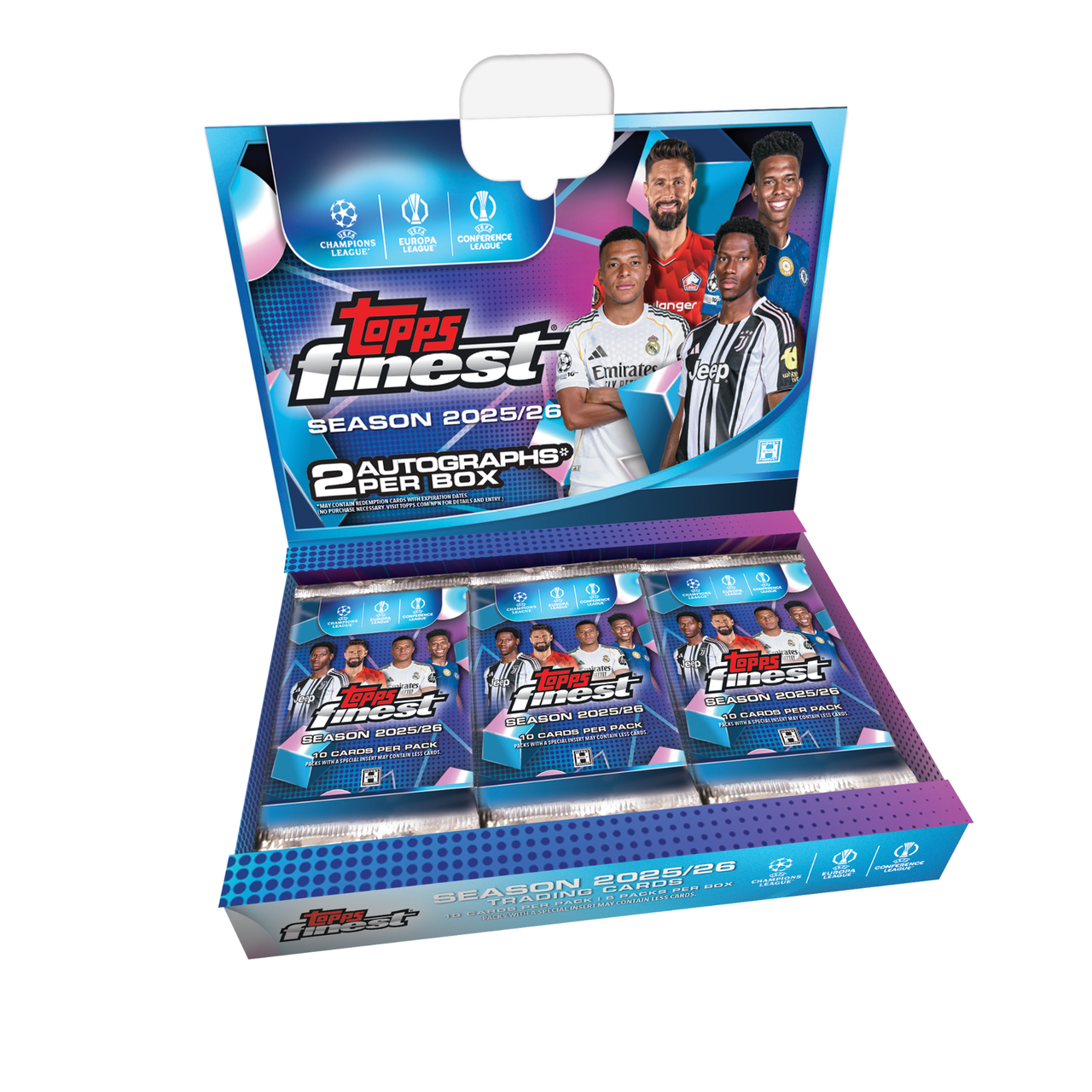 2025-26 Topps UEFA Champion's League Finest Hobby Box
