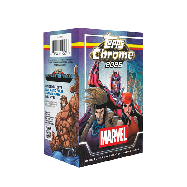 2026 Topps Chrome Marvel Blaster 40-Box Case