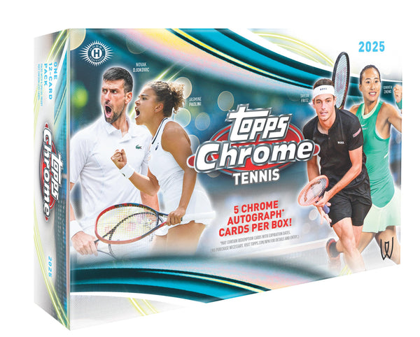 2025 Topps Chrome Tennis Delight Box