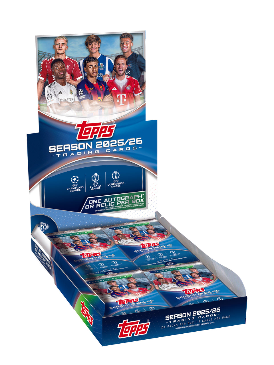 2025/26 Topps UEFA Club Competitions Hobby Box