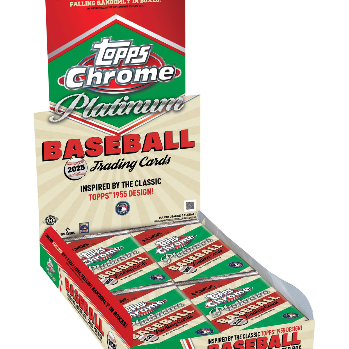 2025 Topps Chrome Platinum Anniversary Baseball Hobby Box – Hit