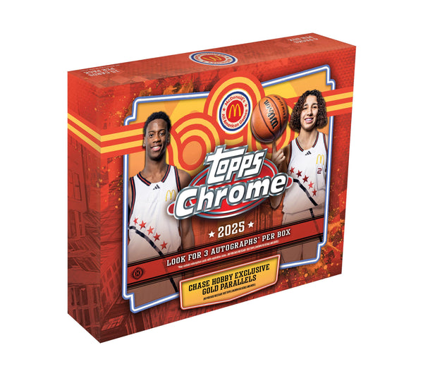 2025 Topps Chrome McDonald's All-American Basketball Hobby Box