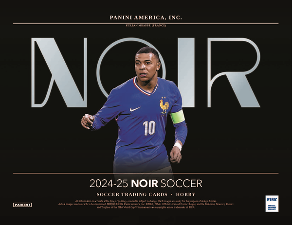 2024-25 Panini Noir Soccer Hobby 3-Box Case