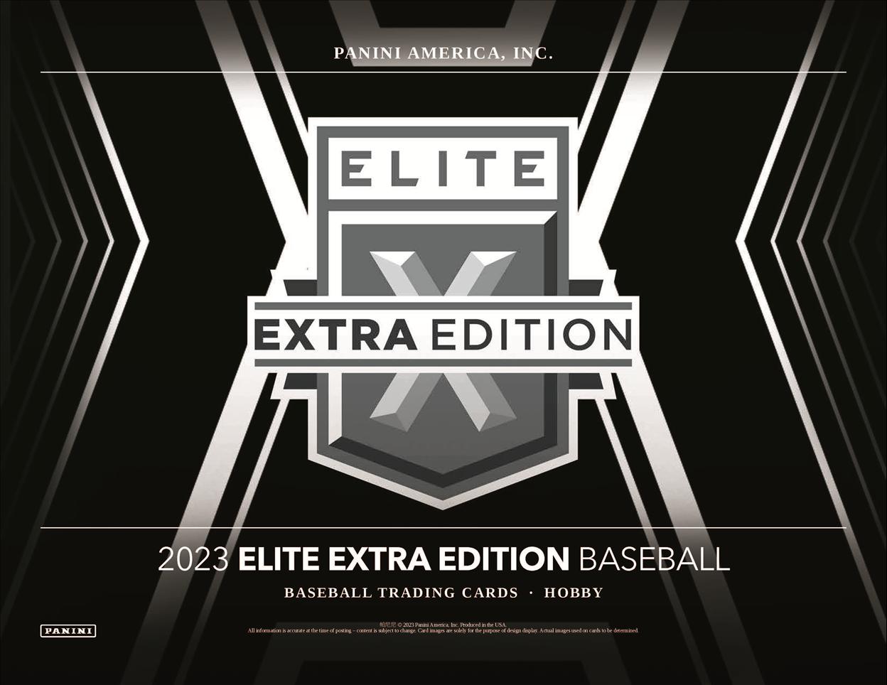 2023 Panini Elite Extra Edition Baseball Hobby Box Case