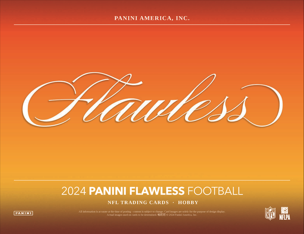 2024 Panini Flawless Football Hobby 2-Box Case