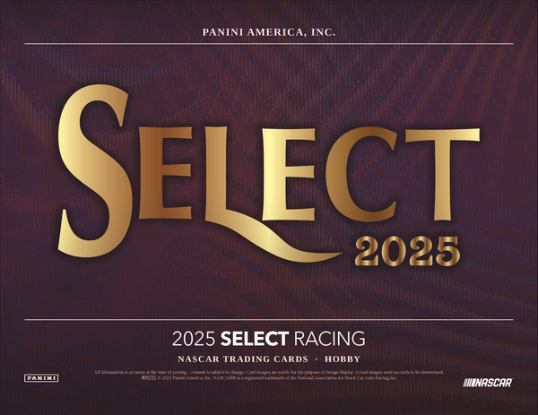 2025 Panini Select Racing Hobby 12-Box Case